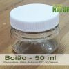 Boião - PET - 50 ml (c/tampa)