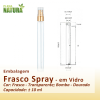 Frasco Spray em Vidro (Bomba Dourada) - 10ml